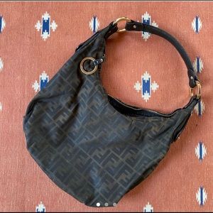 Fendi monogram handbag authentic